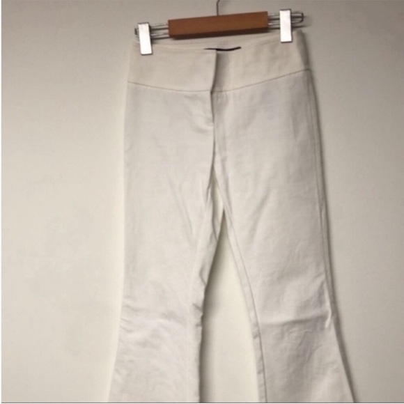 Guess By Marciano Fit N Flare Wide Leg White Pants - Picture 9 of 9